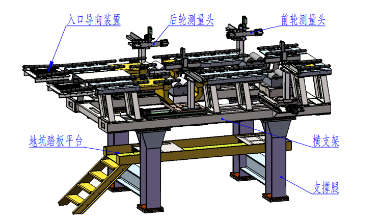 福建3D接触式四轮定位仪（双轴）